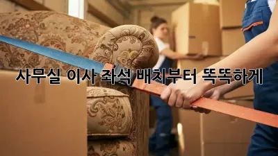 사무실 이사? 좌석 배치부터 똑똑하게!